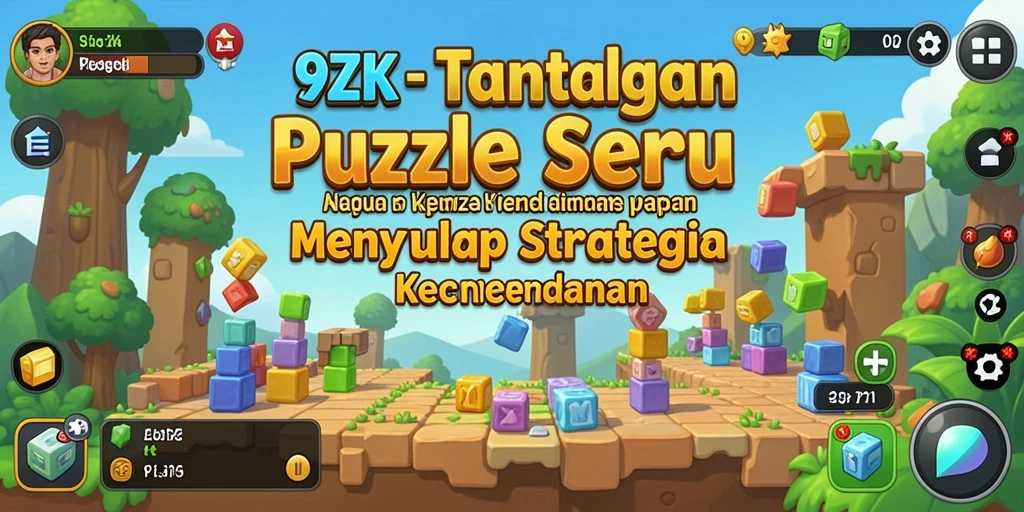 Gameplay seru dengan berbagai tingkat kesulitan puzzle.