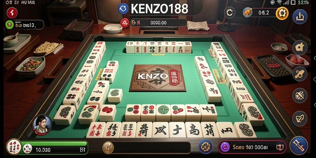Tampilan gameplay KENZO188 yang menarik dan menantang.