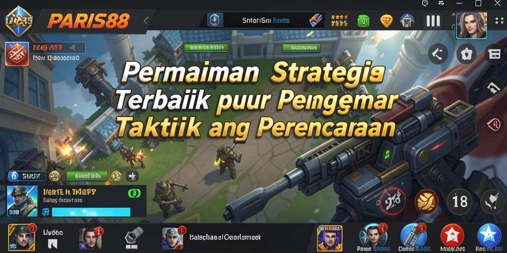Tampilan gameplay PARIS88 yang menegangkan dan mendebarkan.