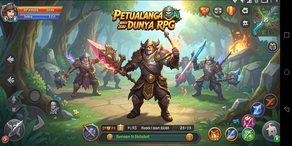 Tampilan gameplay RPVIP6 yang menegangkan dan penuh aksi.