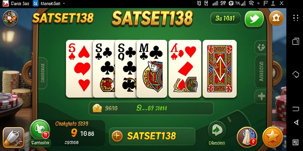 Tampilan gameplay seru dalam SATSET138 yang menggugah selera.